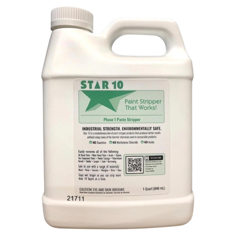 Paste Paint Stripper - 1 Quart